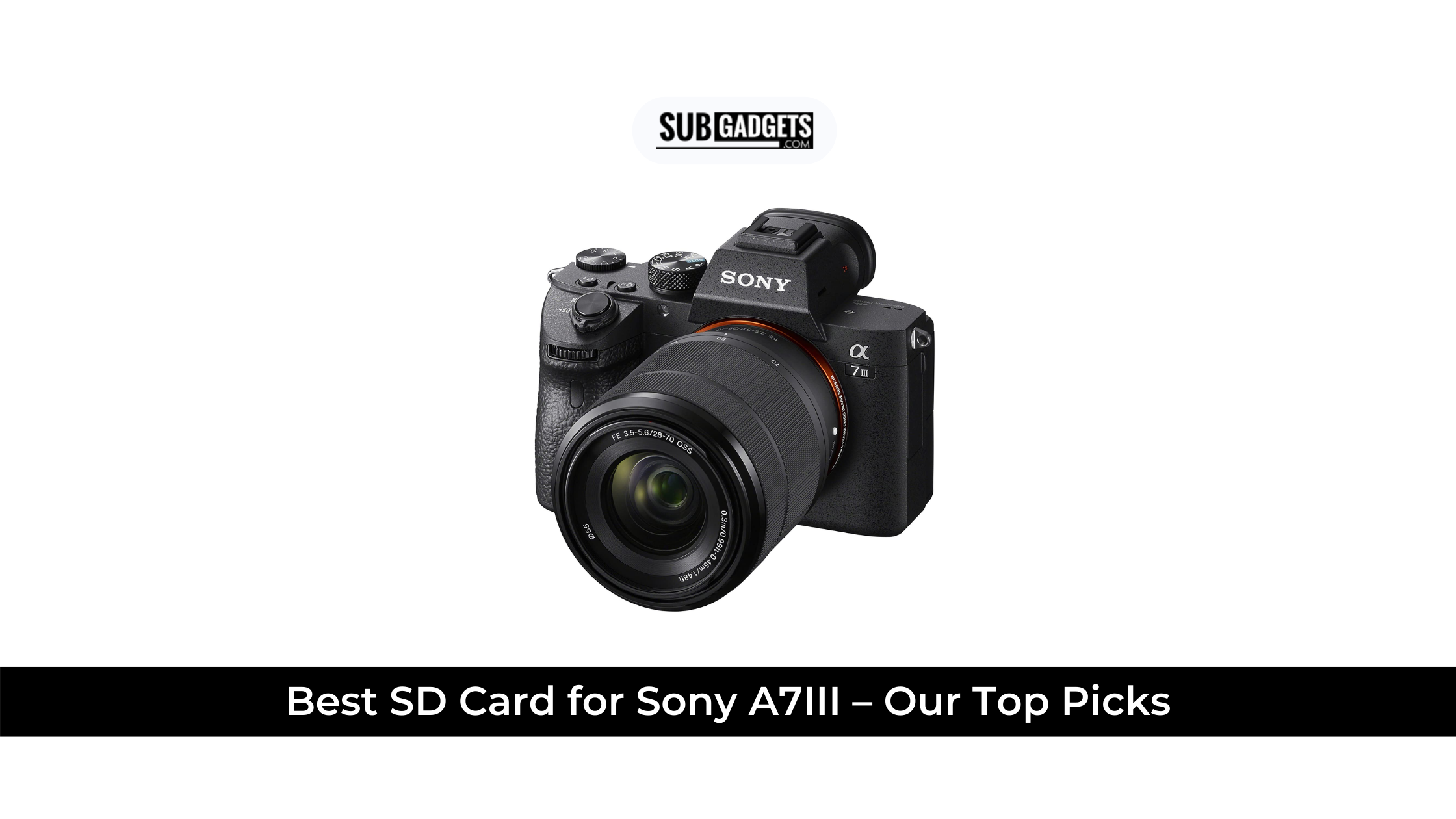 best sd card for sony a7iii