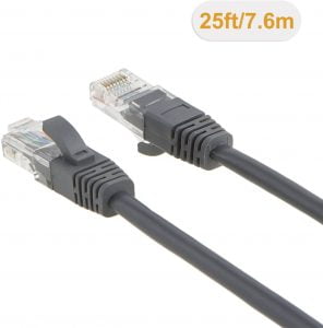 CableCreation 25 Feet CAT 5e Ethernet Patch Cable